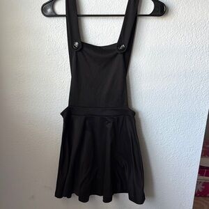 Black Overall Dress